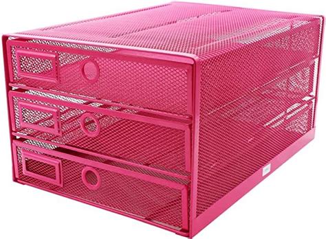 Storage Pink Desk Accessories And Workspace Organizers