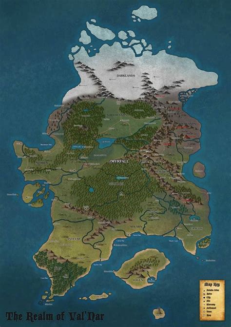 Dd Blank Fantasy World Map