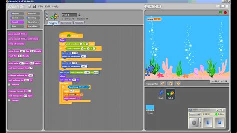 This can be a good start template for your own golf game. Scratch Fish Game - YouTube
