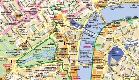 Huge London Map Size X Mm Cosmographics Ltd