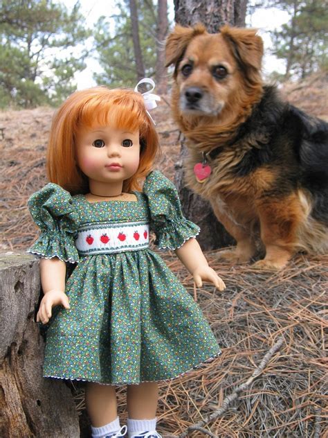 Downloadable Stella Smocked Doll Dress Pattern For 18 Inch Etsy