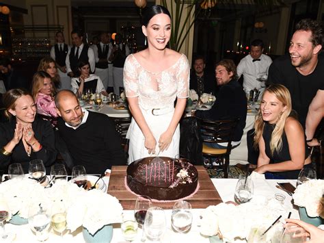 Katy Perry Celebrates Her Birthday At The Cfdavogue Fashion Fund