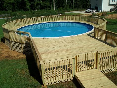 Above Ground Pool Decks Pictures Home Design Ideas