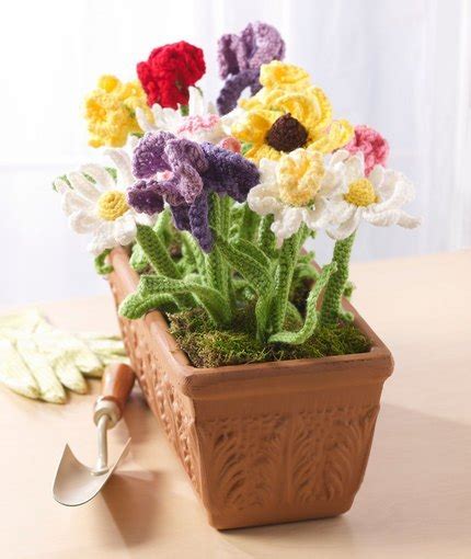 Free crochet pattern for a textured hat made with half double crochet in the third loop sections and crossed double crochet stitches. Mother's Day Crochet Flower Bouquet - Crochet