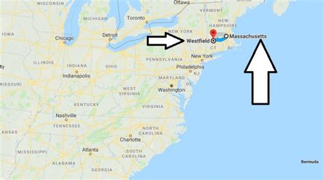 Where Is Westfield Massachusetts Ma Located Map What