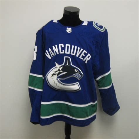 Bo Horvat Autographed Event Worn Jersey from 2018 Player ...