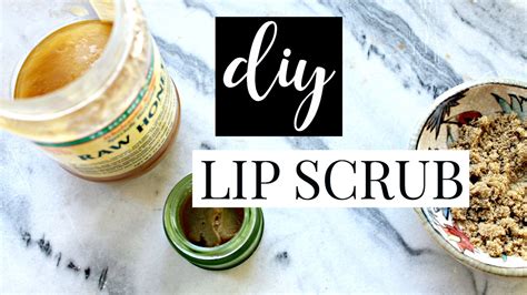 How To Make An All Natural Lip Scrub Youtube