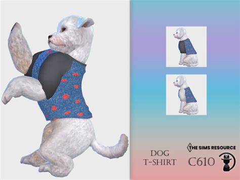 Dog T Shirt C610 By Turksimmer At Tsr Sims 4 Updates