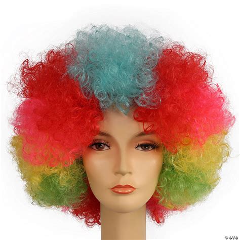 Exotic Multicolor Afro Wig