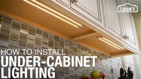 Add some unexpected light to your kitchen. How to Install Under-Cabinet Lighting