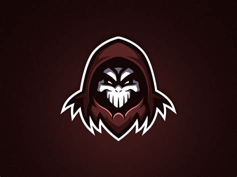 Reaper Mascot Logo By Elmrichdesign On Dribbble