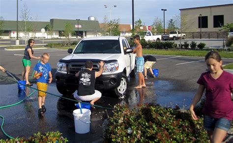 Life is good...at the Beach's!: Youth Car Wash
