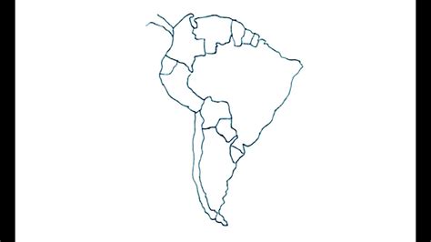 Latinoamerica Mapa Para Colorear Mapas Del Peru Y Sudamerica Para