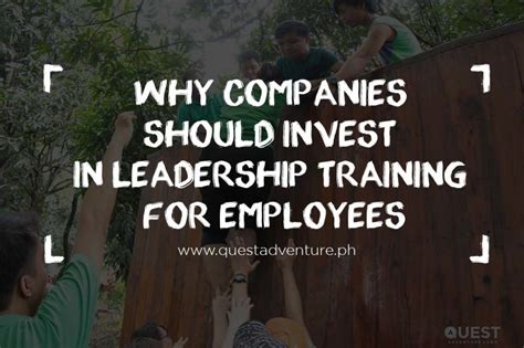 Why Companies Should Invest In Leadership Training For Employees