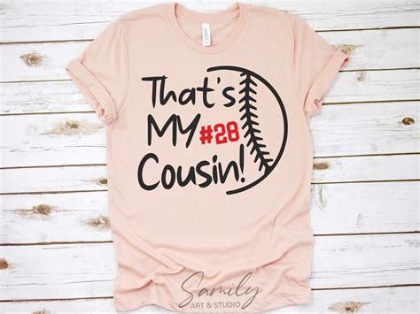 that s my cousin baseball svg baseball brother svg etsy