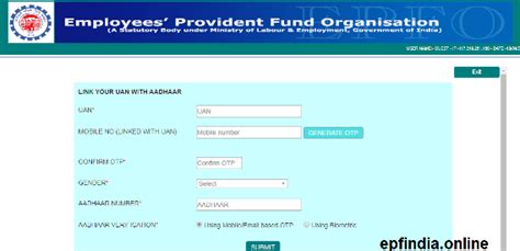 Uan Unified Portal For Epf Members Employees