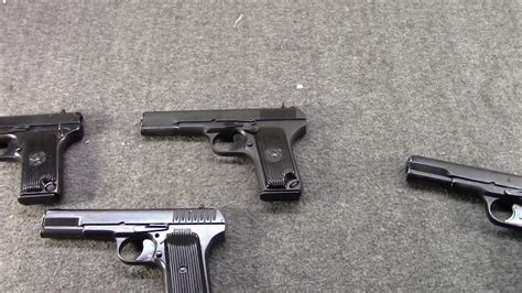 Chinese Military Type 54 Tokarev Pistols From R Guns Comparison