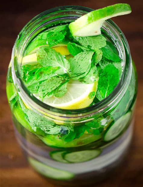 Best Lemon Cucumber Mint Water Chefjar