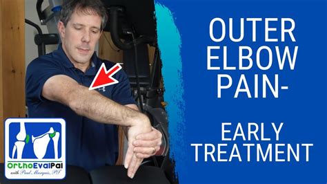 Outer Elbow Pain Tennis Elbow Early Treatment Youtube