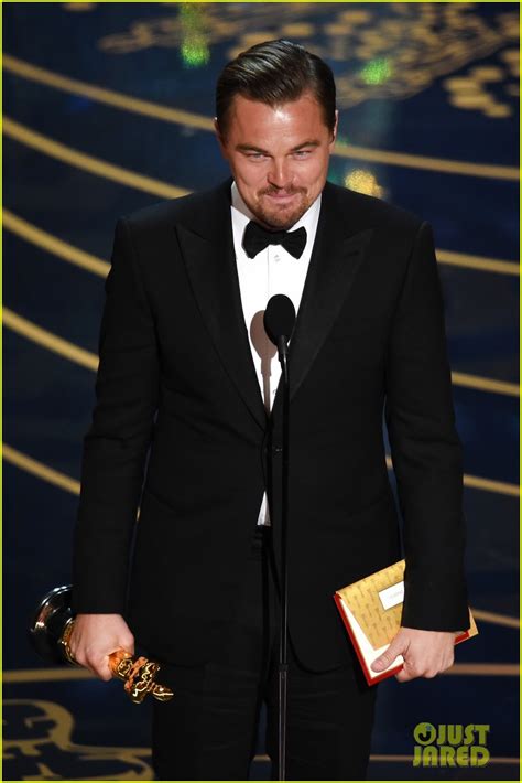 Watch Leonardo Dicaprios Oscars 2016 Acceptance Speech Photo 3592647