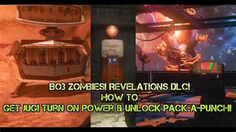 Bo3 Zombies Revelations Dlc How To Get Jug Turn On Power And Pack A