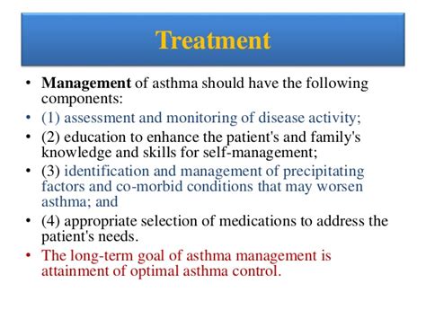 Despite the fact that bronchial asthma is well defined, its rather immunology, and treatment. Management of bronchial asthma
