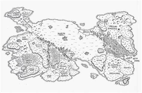 Fantasy Map By Kip42 On Deviantart