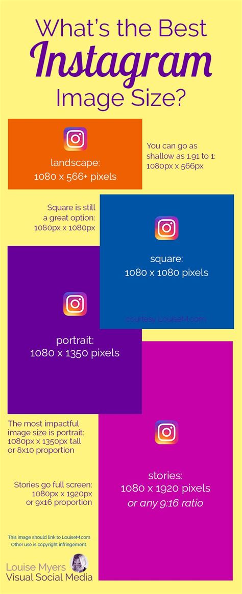 The Best Instagram Post Size Every Size You Need 2024 Louisem