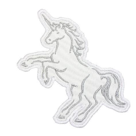 Unicorn Patch Sew Lucky Embroidery