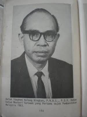 From wikimedia commons, the free media repository. Blox Shit !: Datuk Stephen Kalong Ningkan