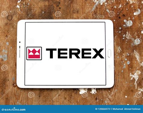Terex Corporation Logo Editorial Stock Photo Image Of Cranes 120666573