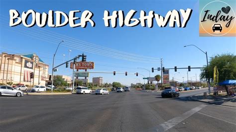 Boulder Highway Henderson Las Vegas Nevada Nv State Route 582