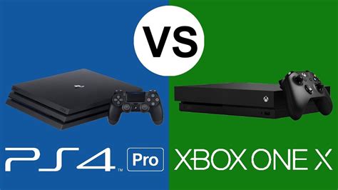 Ps4 Pro Vs Xbox One X Which One Is The Better Console Youtube