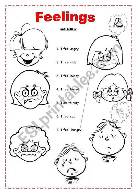 Feelings Worksheets