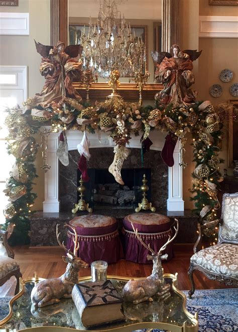 Mx Christmas Fireplace Decor