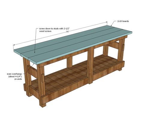 For Free How To Build A Workbench Out Of 2x6 Ch Wood