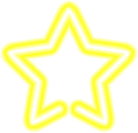 Neon Star Yellow Clip Art Png Image Gallery Yopriceville High