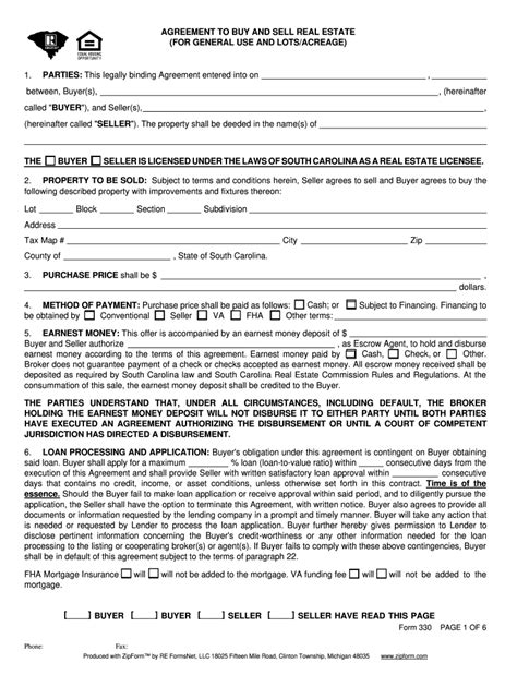 Sc Real Estate Forms Fill Out And Sign Online Dochub