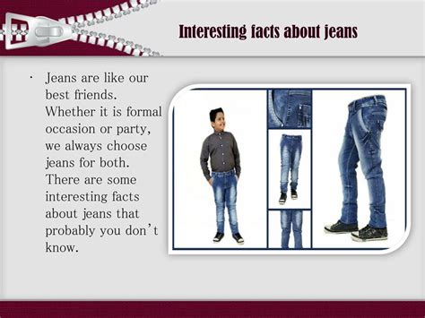 Ppt Interesting Facts About Jeans Powerpoint Presentation Free