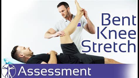 Bent Knee Stretch Test Proximal Hamstring Tendinopathy Youtube