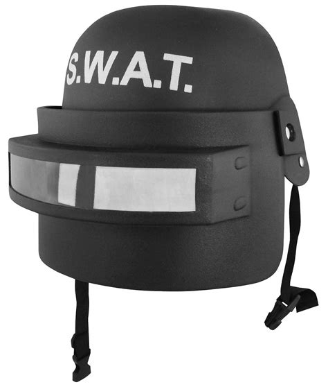 Adult Police Swat Team Helmet Folding Face Mask Combat Tactical Costume