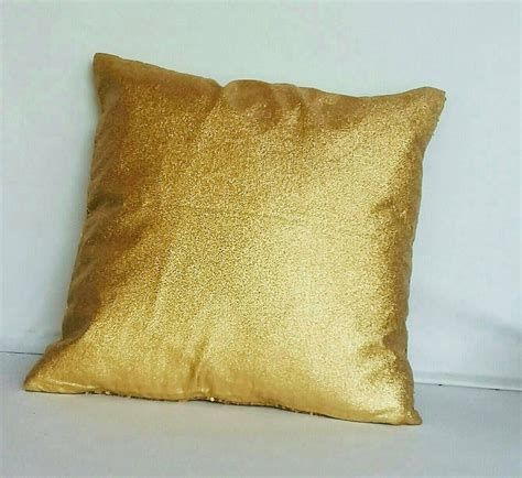 Gold Sequin Pillow Decorative Gold Metallic Pillow Blush Etsy