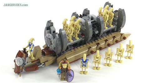 Lego Star Wars Battle Droid Troop Carrier Review Set 75086