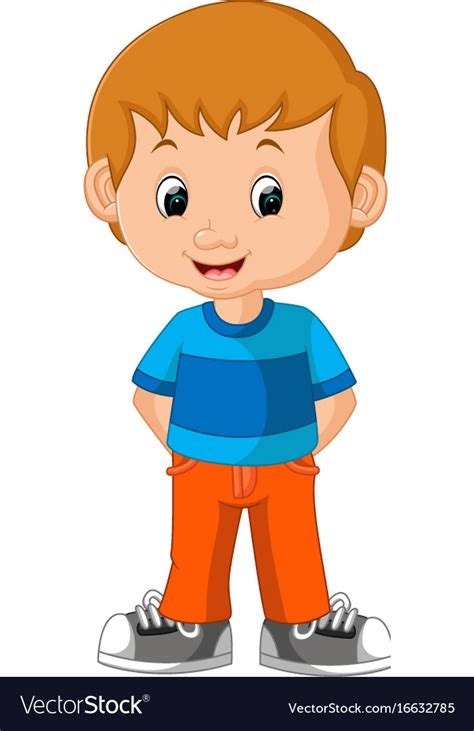 Cartoon Boy Picture Cartoon Kid Worried High Res Stock Images