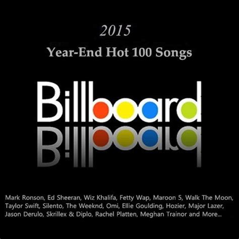 Various Artists Billboard Year End Hot 100 Songs 2015 [itunes Plus Aac M4a] Musica Download