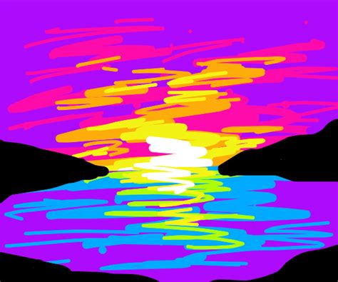 Beautiful Sunset Drawception