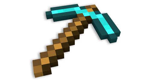 Minecraft Diamond Pickaxe Png Png Image Collection