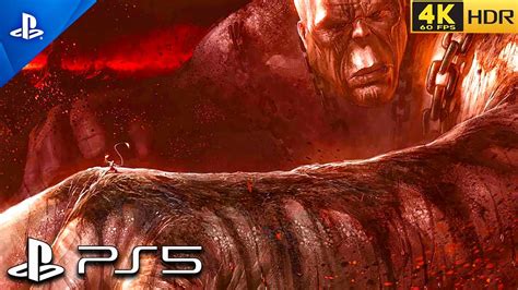 God Of War 3 Remastered Kratos Vs Cronos Boss Fight Ultra Graphics