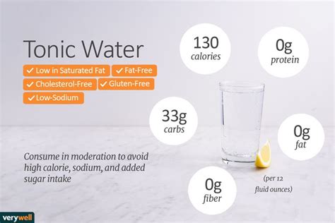 Tonic Water Nutrition Facts Calories Carbs And Health Benefits