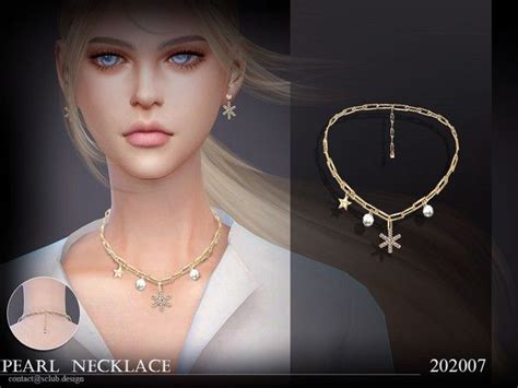 S Club Ts4 Ll Necklace 202007 Sims 4 Mods Clothes Sims Mods
